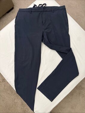 Good Man Brand Navy Chinos - Slim Straight Fit